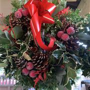 Beautiful Holly Wreath